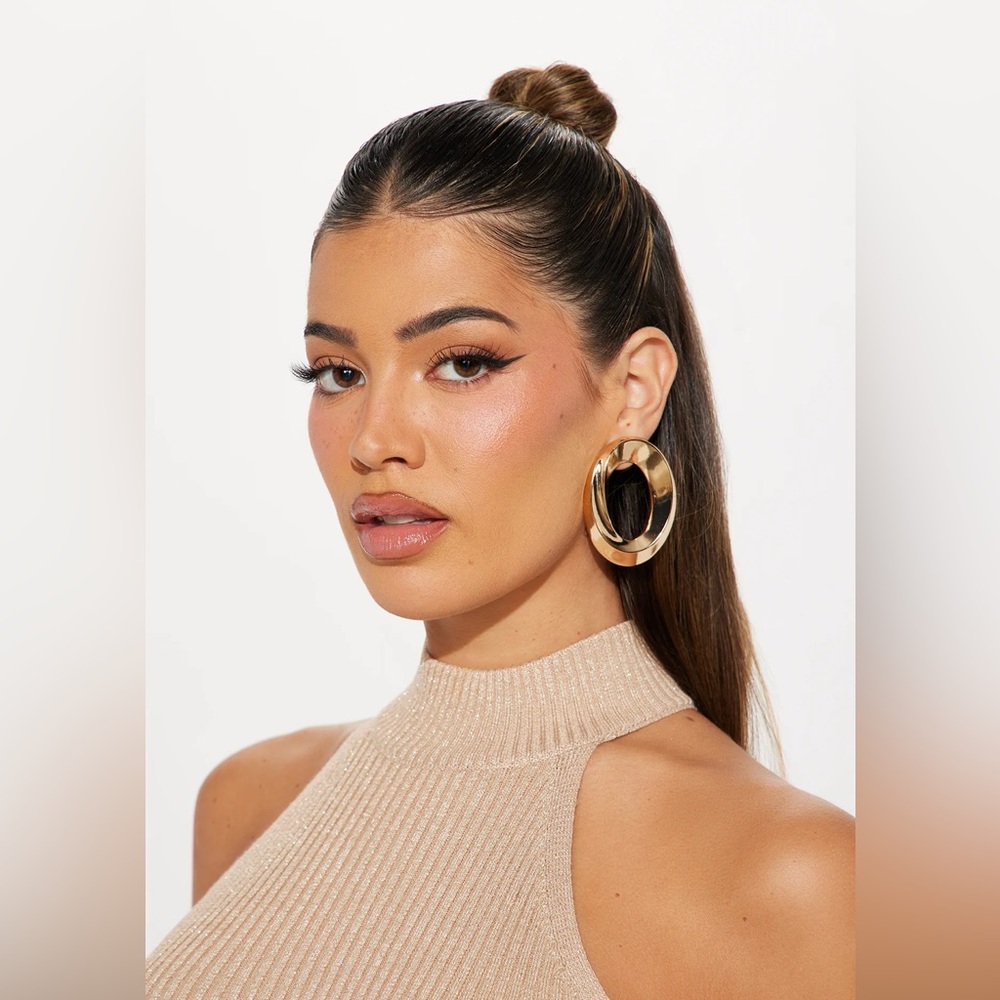 Fashion Nova Gold Pasadena Earrings